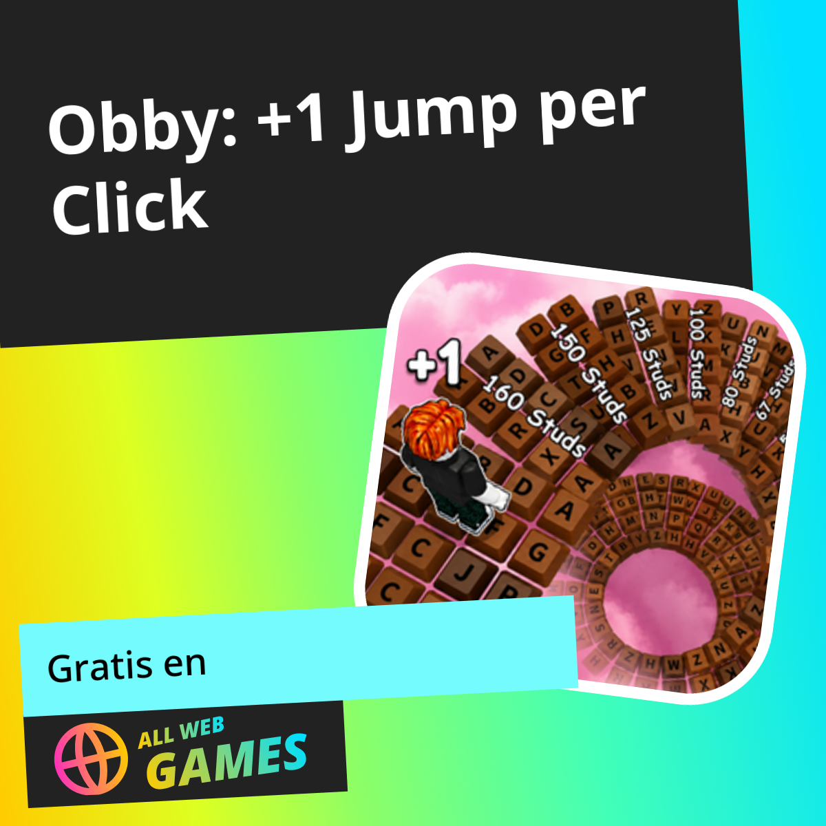 Obby: +1 Jump per Click: Juega Online Gratis En AllWebGames