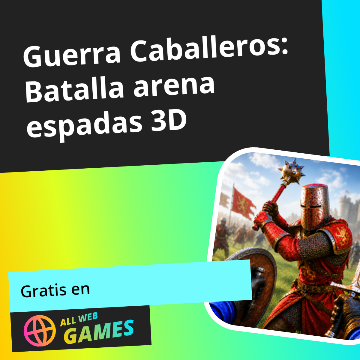 Guerra Caballeros: Batalla arena espadas 3D: Juega Online Gratis En ...