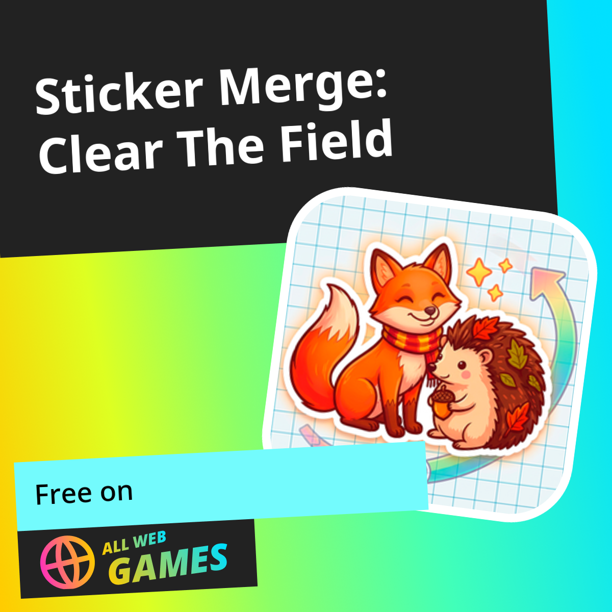 Sticker Merge: Clear The Field: Play Online For Free On AllWebGames