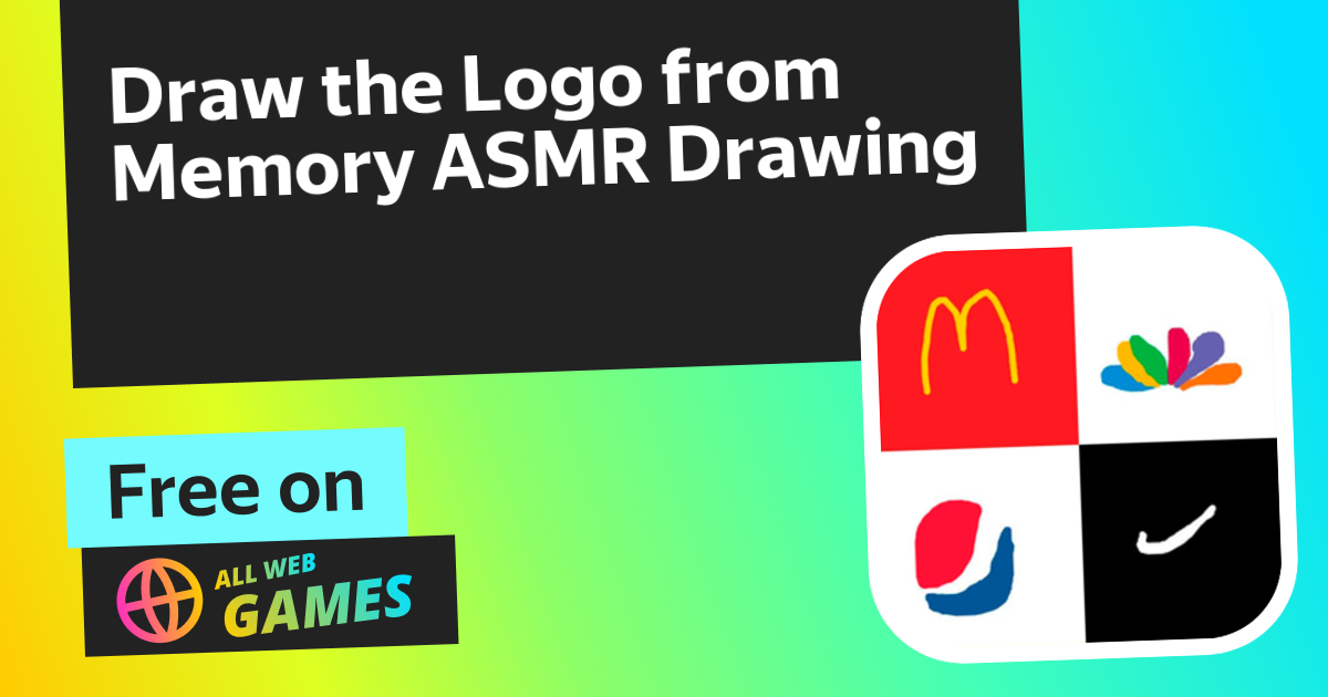 Draw the Logo from Memory ASMR Drawing (by Vetur Games) Play Online