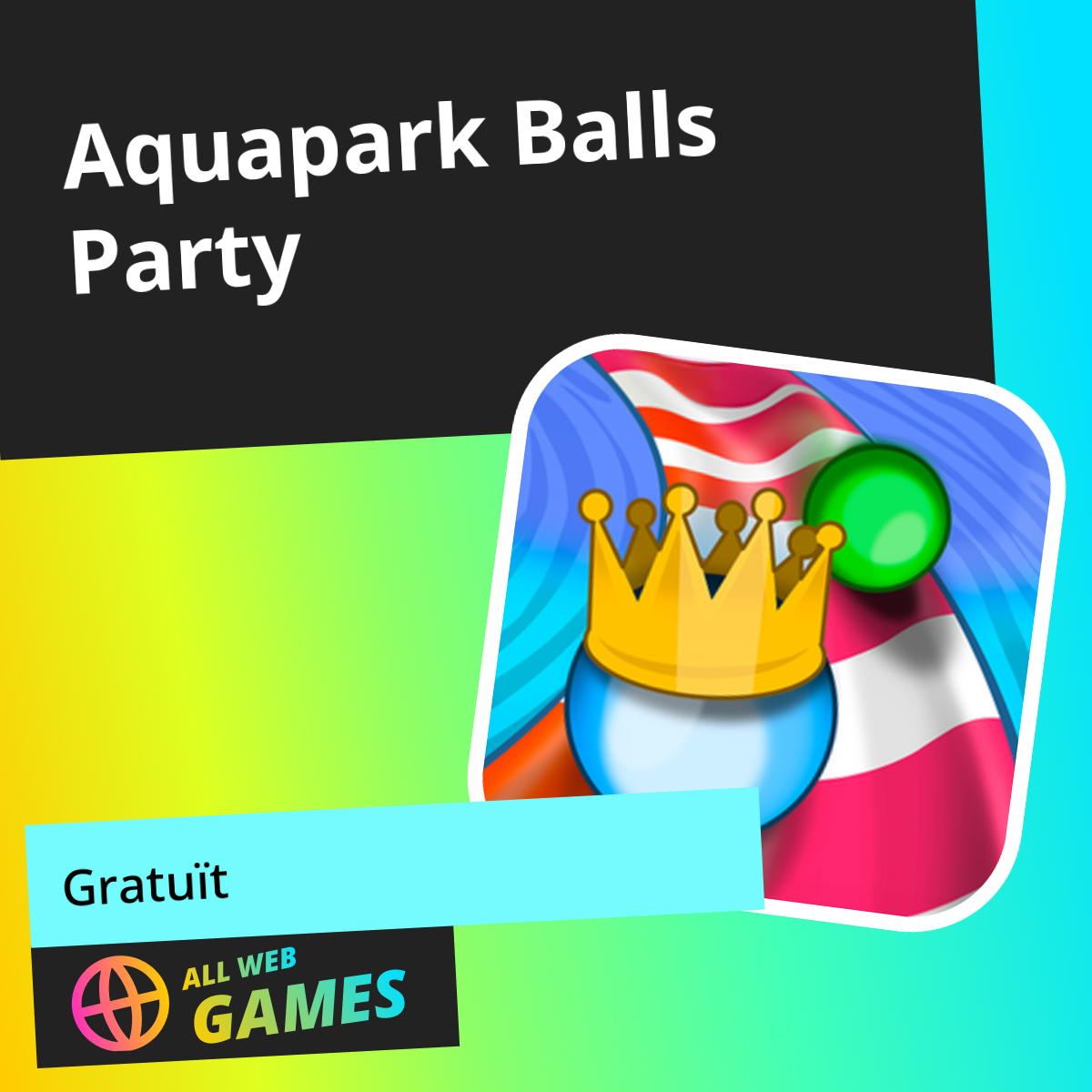 Aquapark Balls Party: Juga en línia de franc a AllWebGames