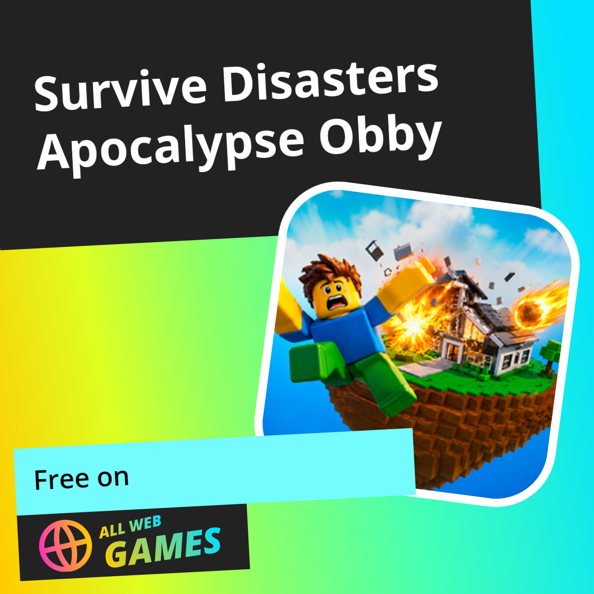 Survive Disasters Apocalypse Obby (by MapStudio): Play Online For Free ...