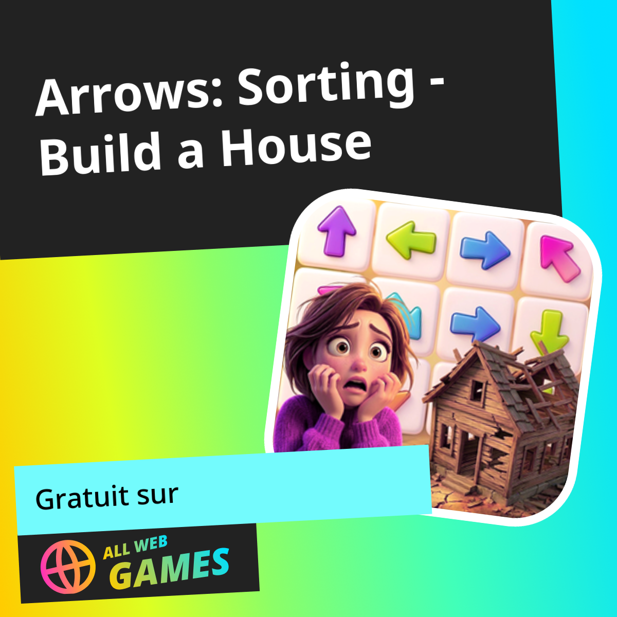 Arrows: Sorting - Build a House: Jouez en ligne gratuitement sur ...