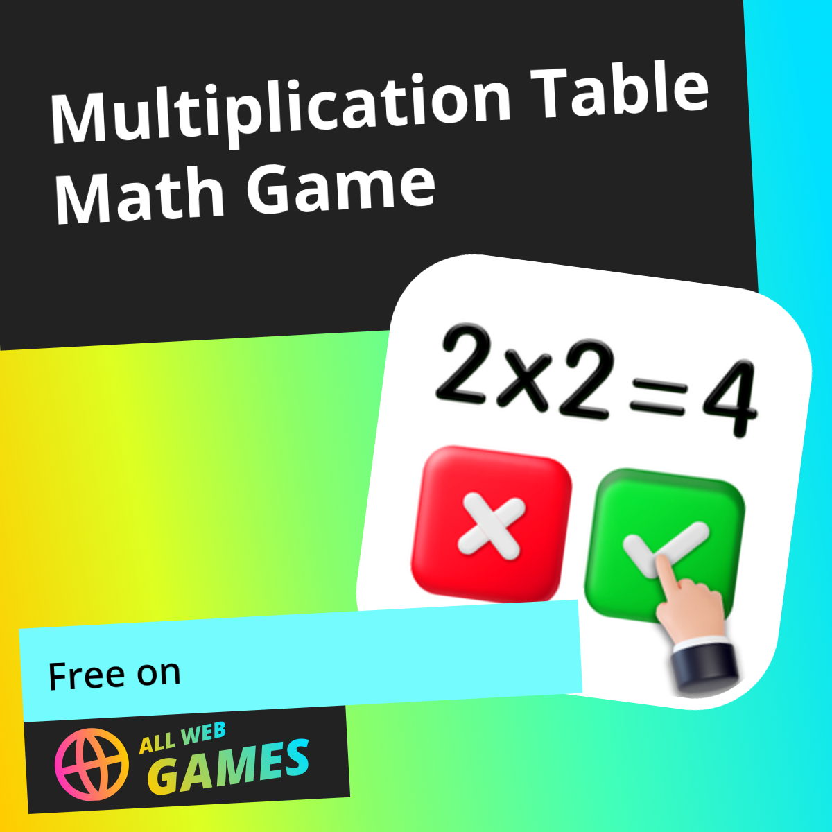 Multiplication Table Math Game: Play Online For Free On AllWebGames