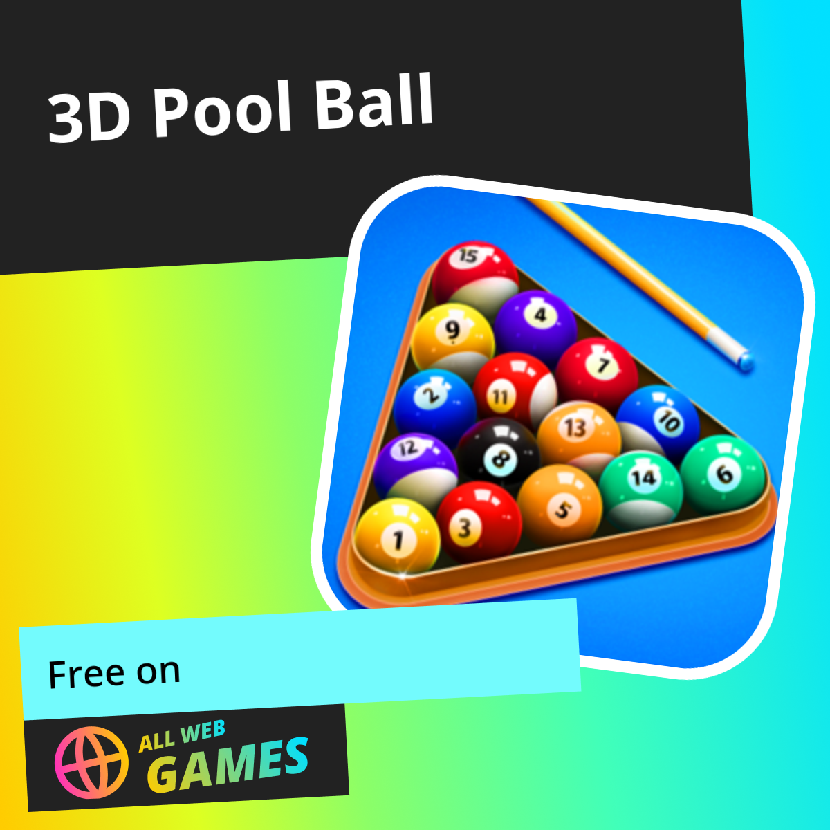 3D Pool Ball: Play Online For Free On AllWebGames