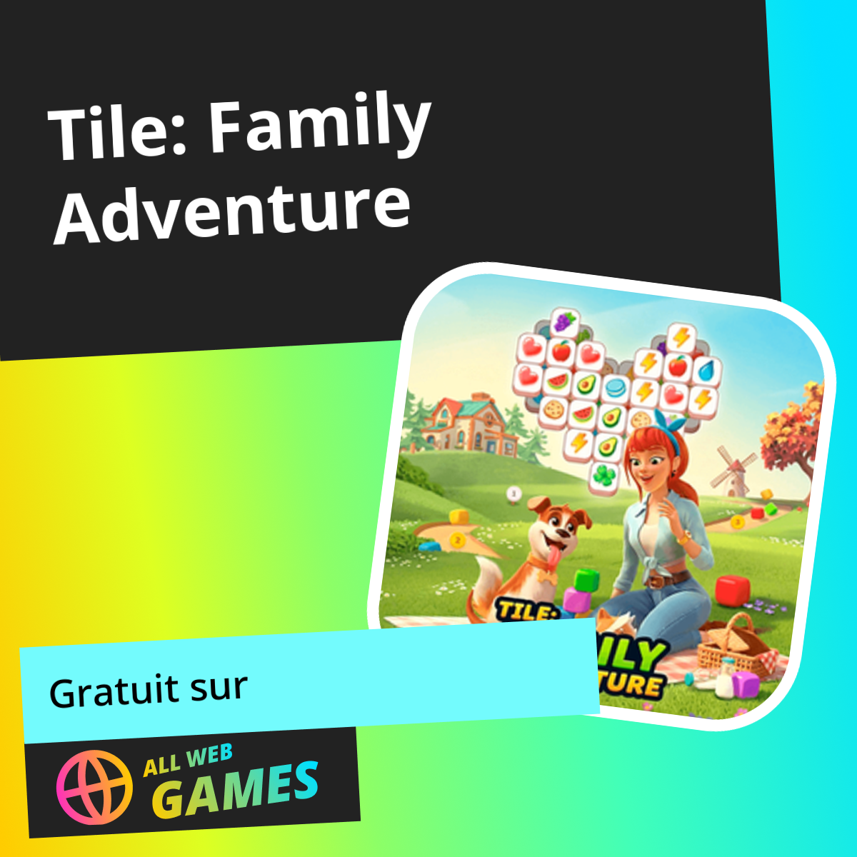 Tile: Family Adventure: Jouez en ligne gratuitement sur AllWebGames