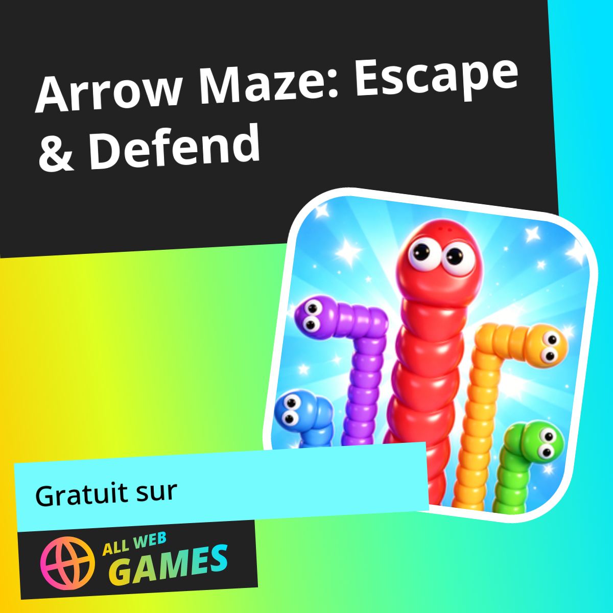 Arrow Maze: Escape & Defend: Jouez en ligne gratuitement sur AllWebGames