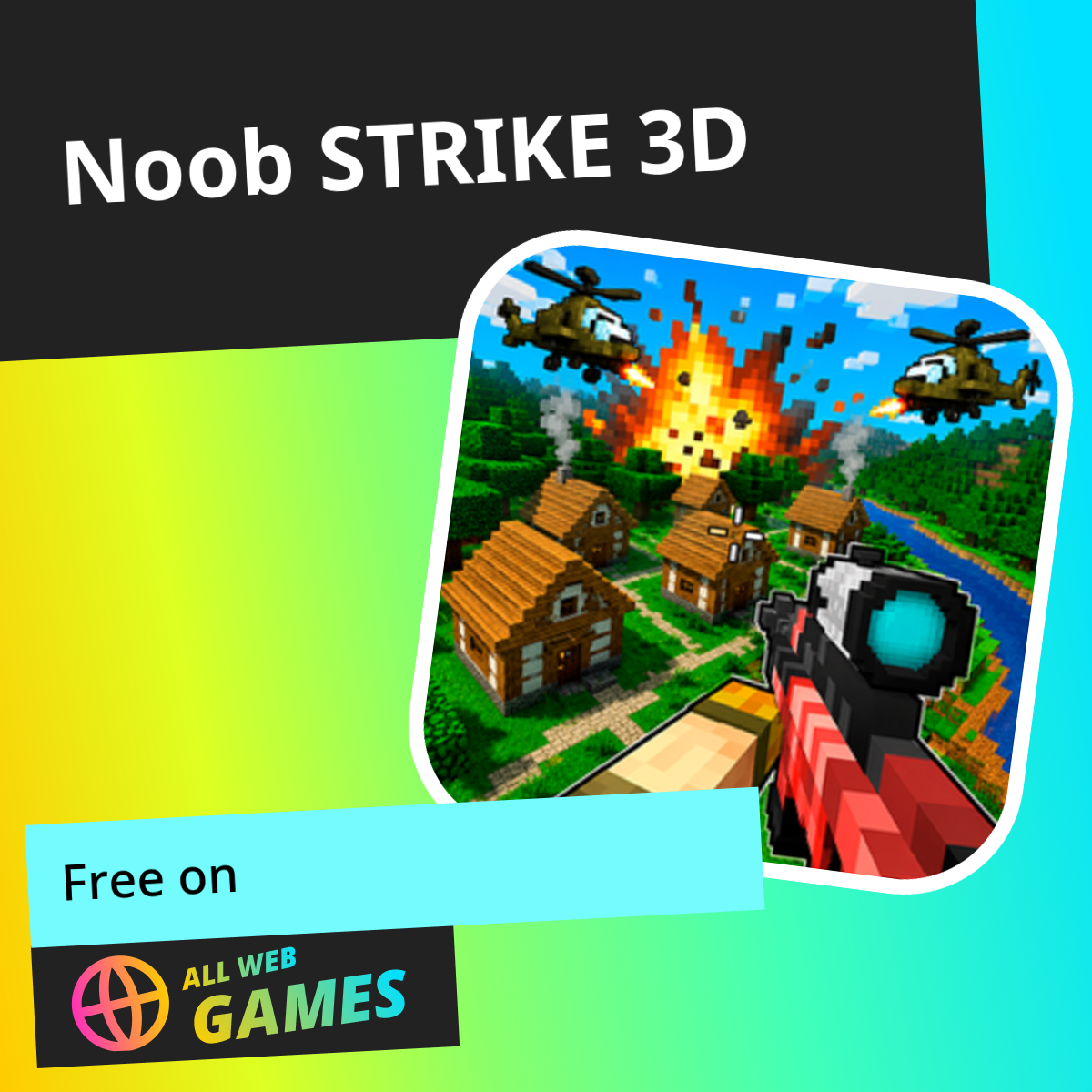 Noob STRIKE 3D: Play Online For Free On AllWebGames