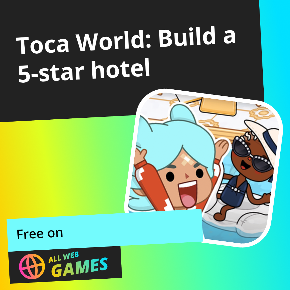 Toca Boca build a 5-star hotel: Play Online For Free On AllWebGames