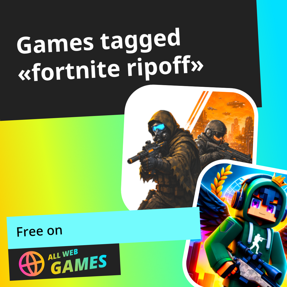 Games Fortnite ripoff - Play Online for Free on AllWebGames