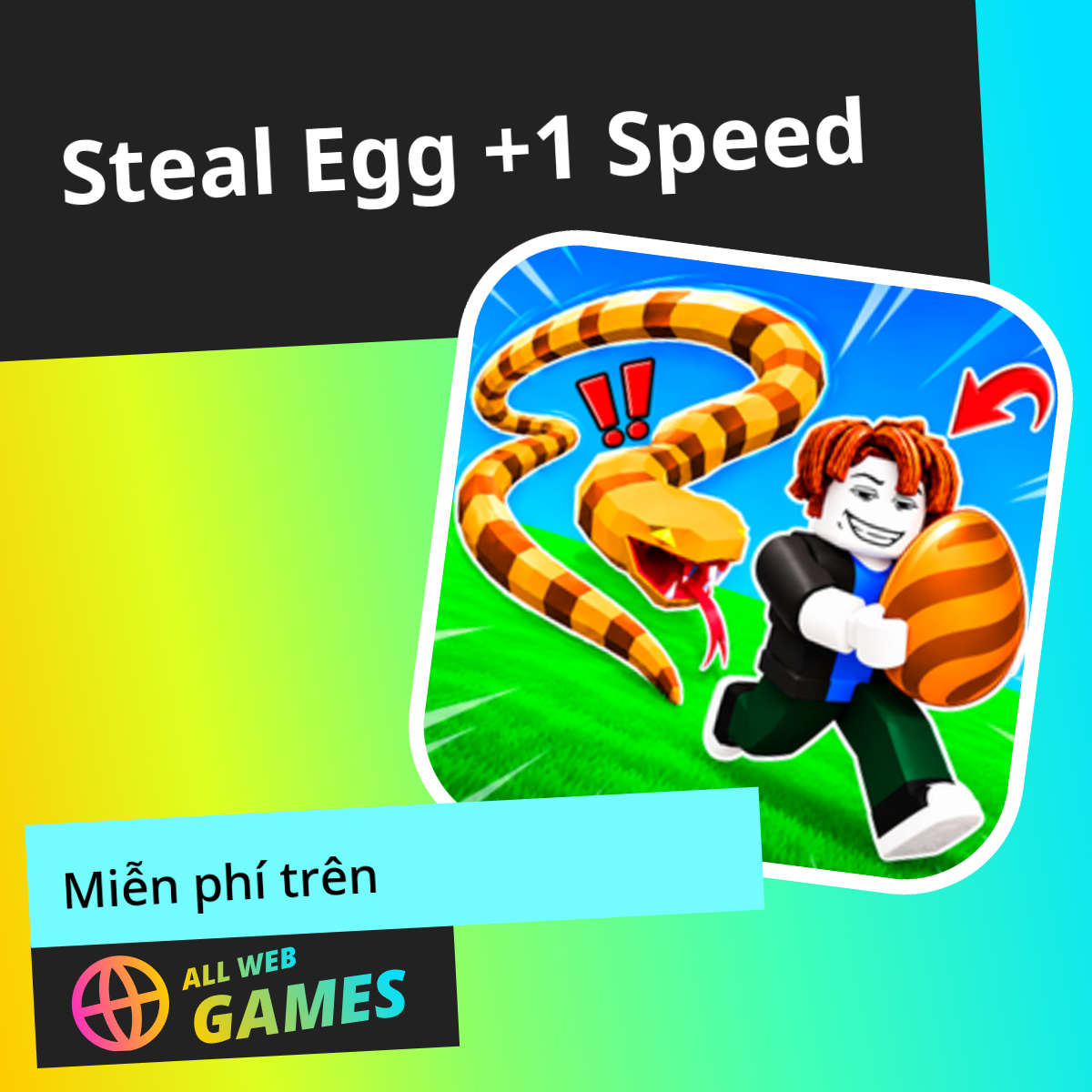 Steal Egg +1 Speed: Chơi trực tuyến miễn phí trên AllWebGames