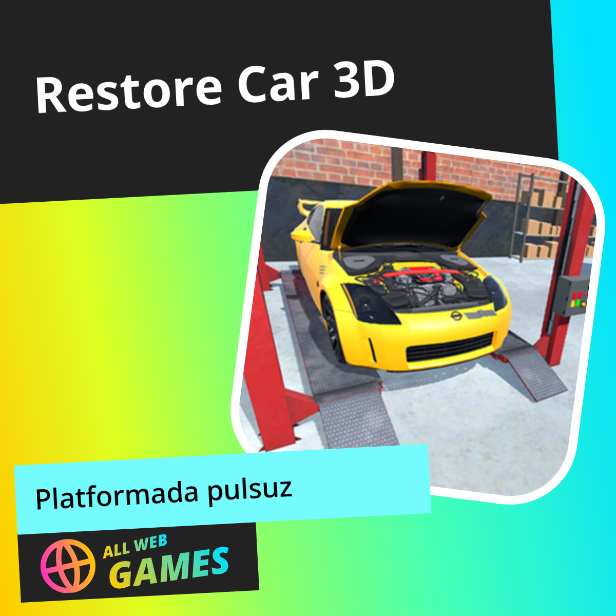 Restore Car 3D: AllWebGames-da Pulsuz Onlayn Oynayın