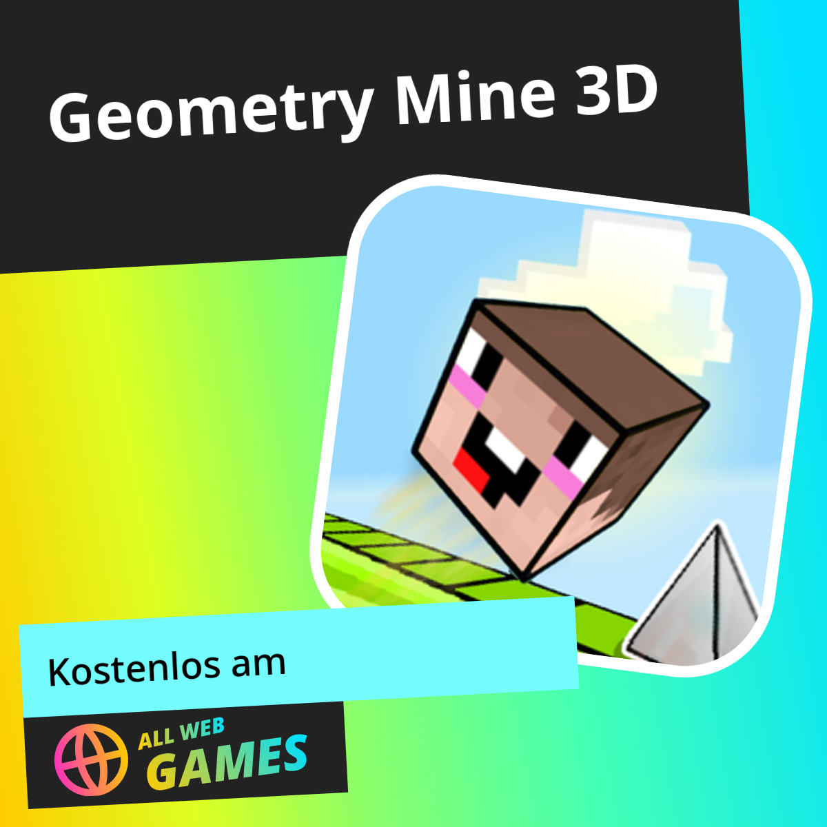 Geometry Mine 3D: Kostenlos online spielen auf AllWebGames